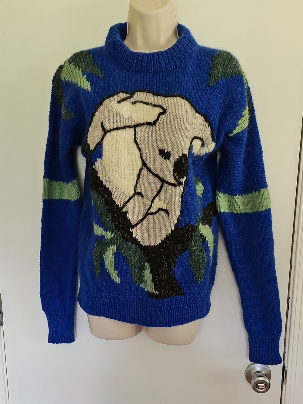 Vintage An Original To Remember By Mary Cooper Koala Sweater Size M
